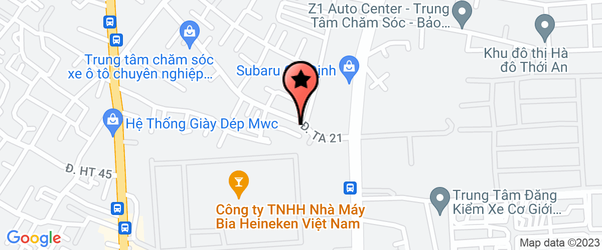 Map to Nhat Tin Tam Technical Service Company Limited