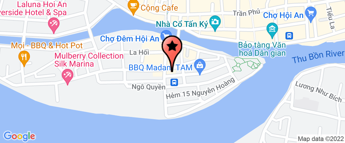 Map to Hoi An Mongolian Company Limited