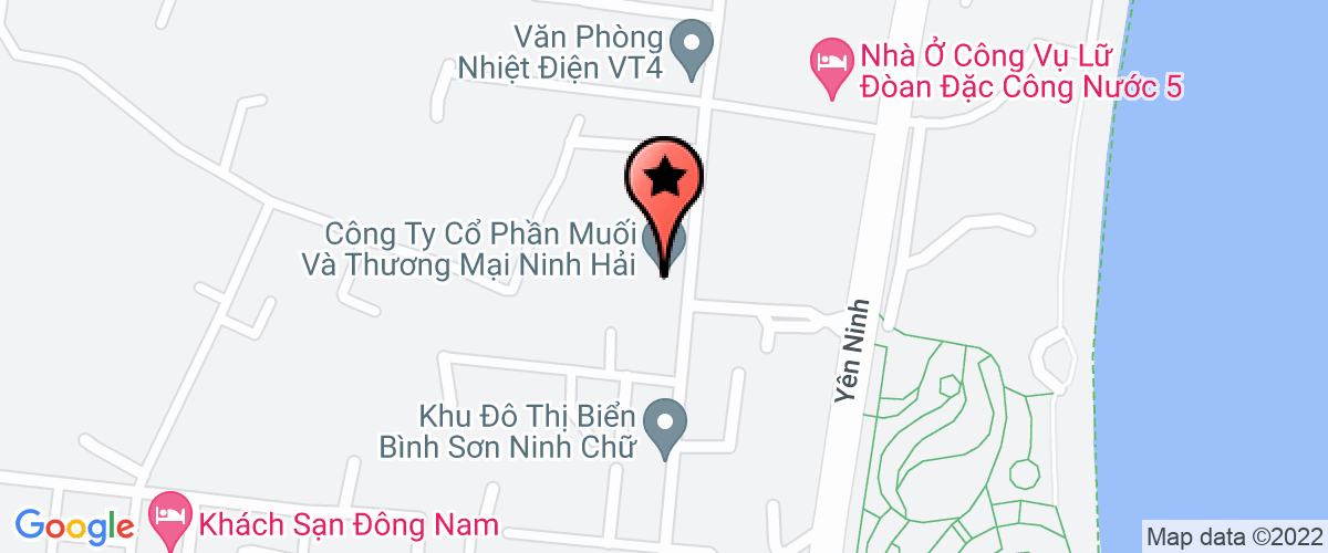 Bản đồ đến địa chỉ Công Ty TNHH Du Lịch Raduga Phan Rang
