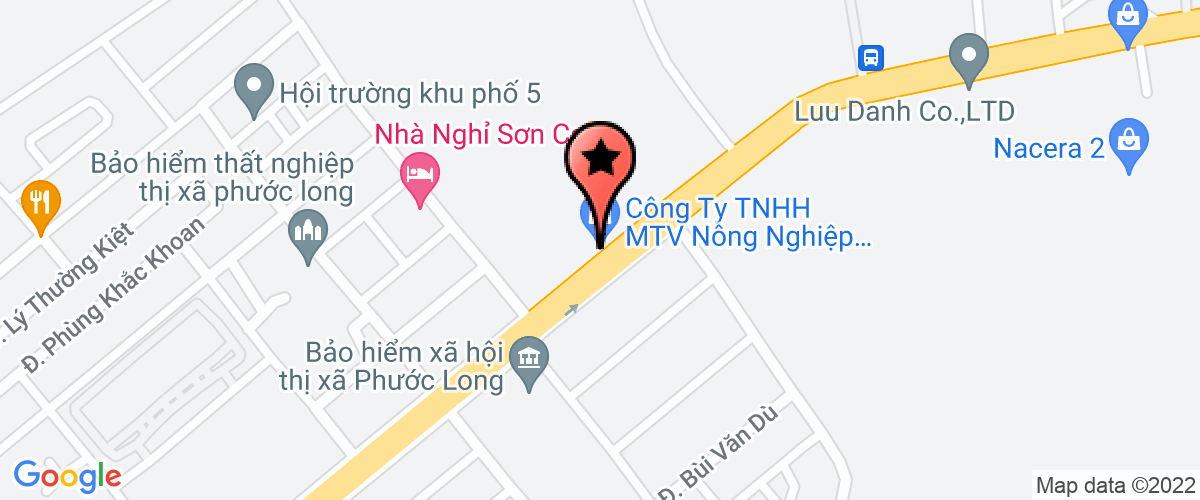 Map to Thong Phat Production Trading One Member Company Limited