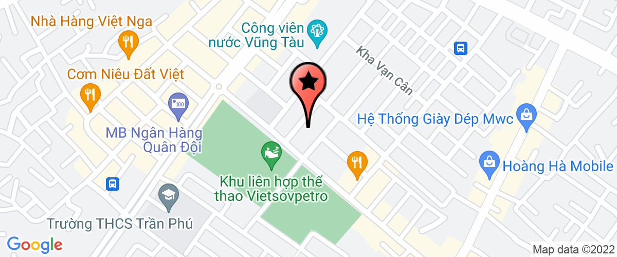Map to Tv Vung Tau Construction Trading Service Joint Stock Company