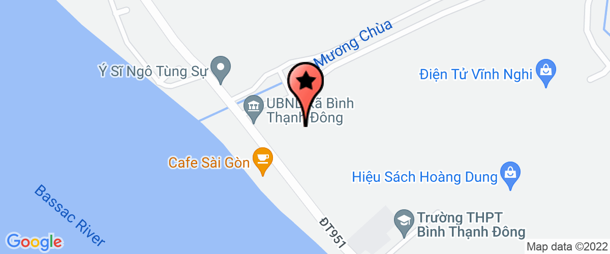Map to Vinh Thanh Dat Trading Import Export Company Limited