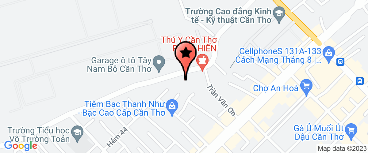Map to Truong Dat Trading Producing and Foods Limited Company