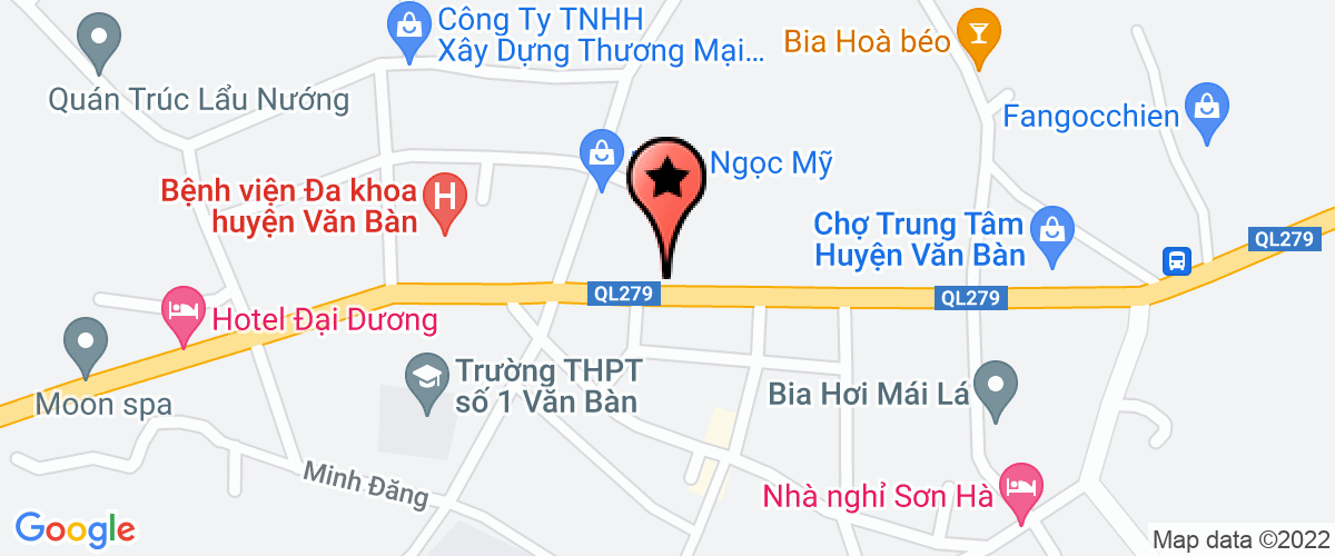 Map to Lao Cai Mac Ca Development Joint Stock Company