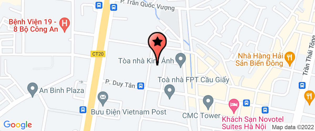 Bản đồ đến địa chỉ Công Ty Cổ Phần Công Nghệ Bnh Việt Nam