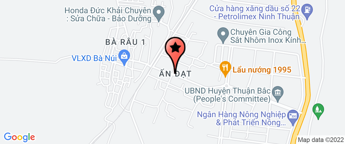Bản đồ đến địa chỉ Công Ty TNHH Hiệp Thành Phát Ninh Thuận