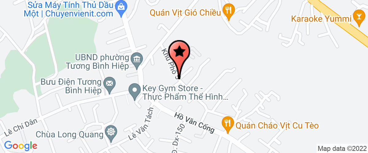 Bản đồ đến địa chỉ DNTN SX-TM Hồng Nhung