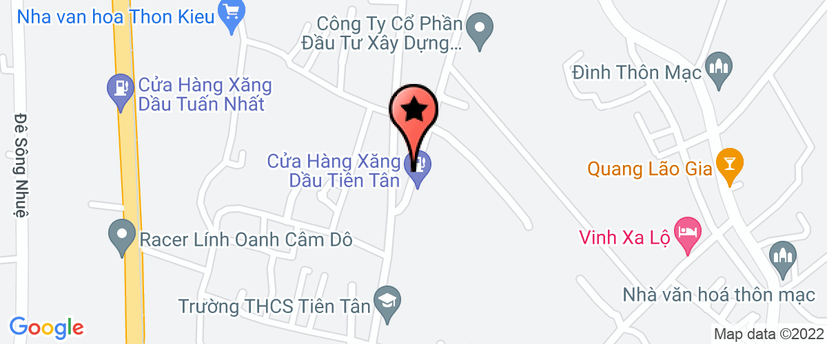 Map to Dang Son Construction and Handling Granite Stone Company Limited