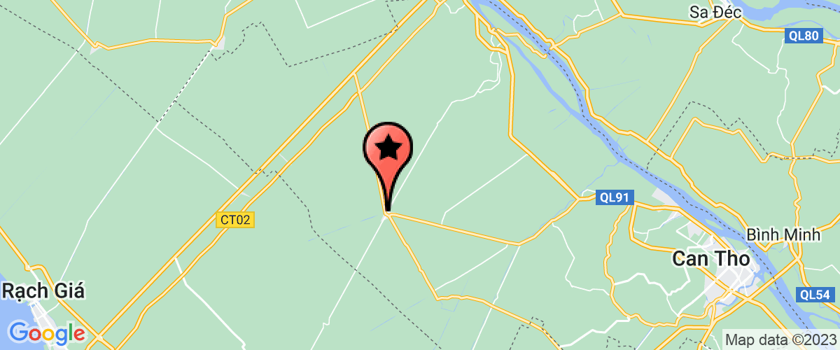 Bản đồ đến địa chỉ Chi Nhánh NHNN & PTNT Huyện Cờ Đỏ