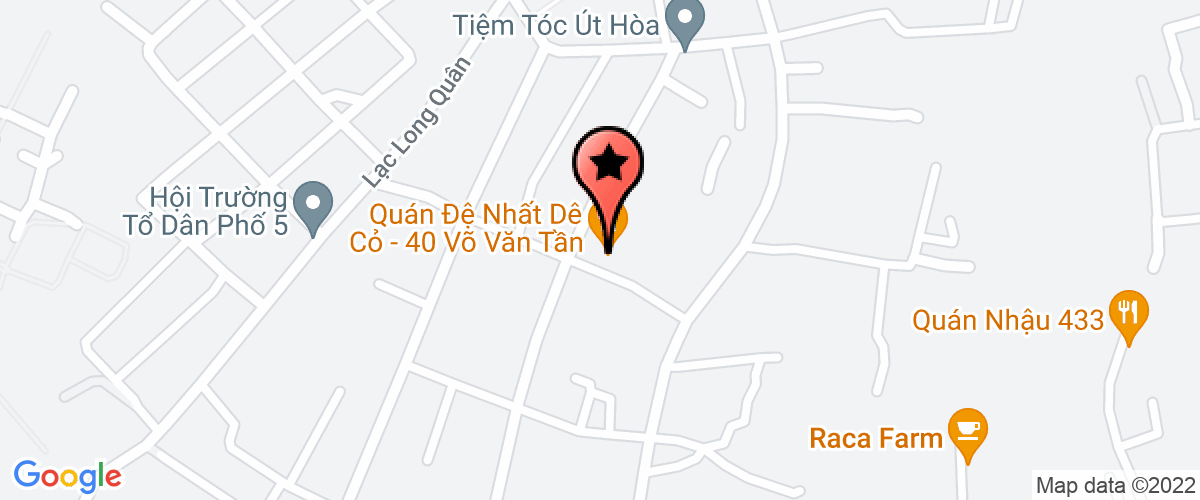 Map to Thuy Cuong Vtc Joint Stock Company