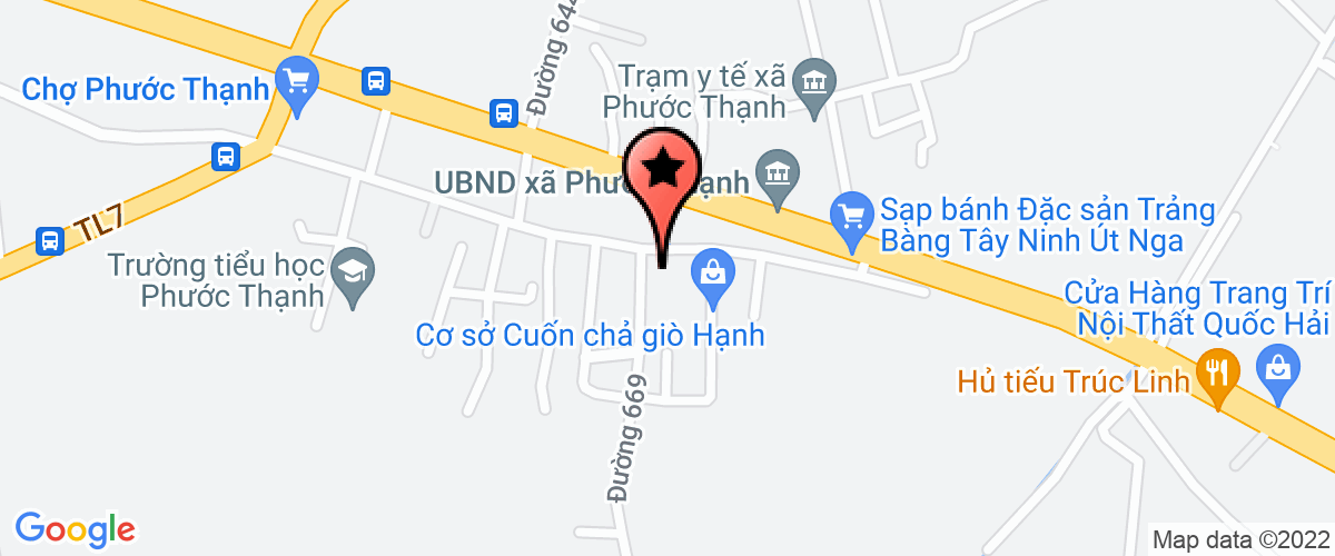Map to Tran Thien An Company Limited