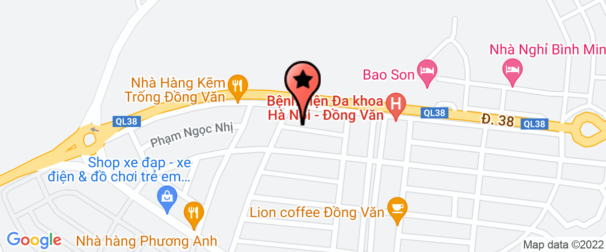 Map to Hoang Phong Contruction Materials Company Limited