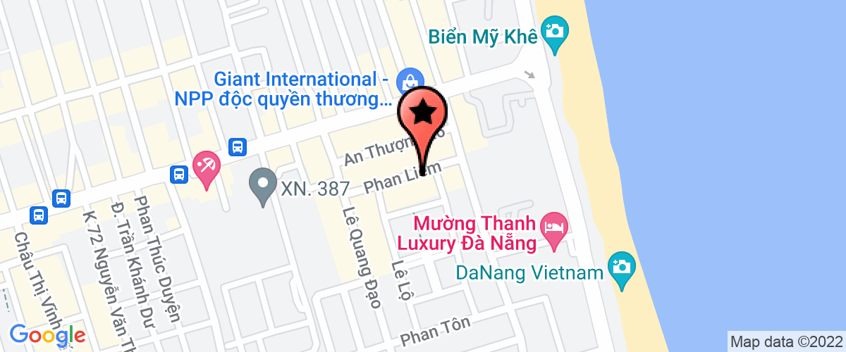 Map to Thao Vinh Phat Company Limited