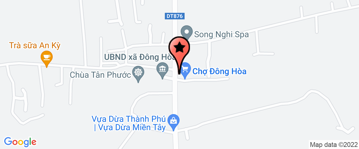 Bản đồ đến địa chỉ Công Ty Trách Nhiệm Hữu Hạn Tâm Nguyễn Tiền Giang