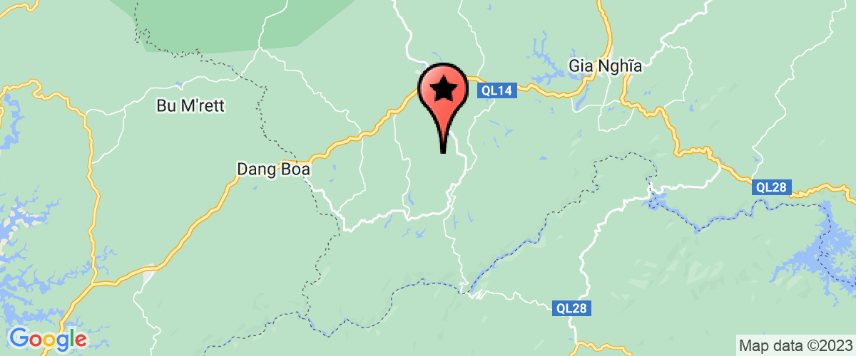 Bản đồ đến địa chỉ Công Ty Trách Nhiệm Hữu Hạn Một Thành Viên Long Bích Đắk Nông