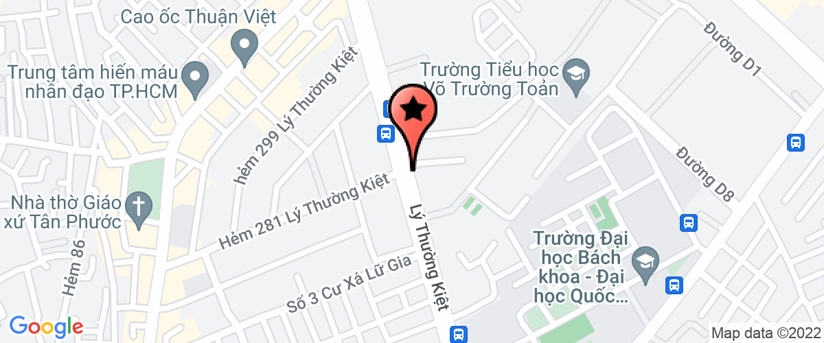 Map to Song Hoang Phat Investment Commerce Services Company Limited
