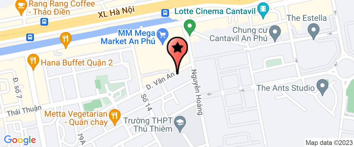 Map to Hien Khanh Technical and Construction Company Limited