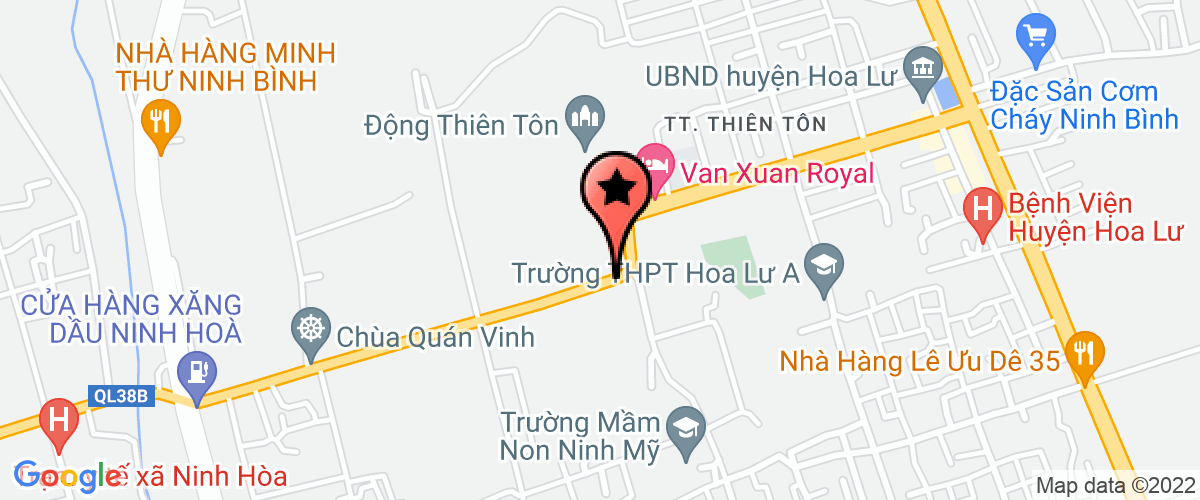 Bản đồ đến địa chỉ Bảo hiểm xã hội huyện Hoa Lư