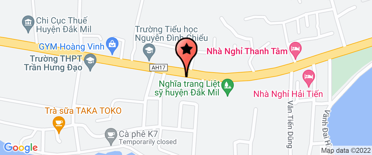 Bản đồ đến địa chỉ Công Ty TNHH Sản Xuất - Thương Mại - Dịch Vụ Lam Ngọc Á Châu