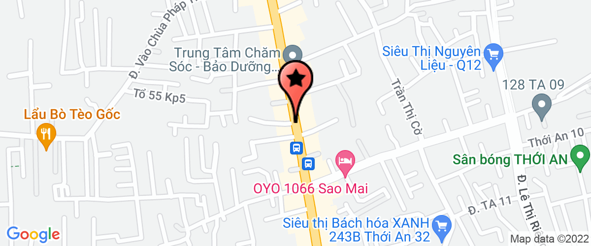 Bản đồ đến địa chỉ Công Ty TNHH Bảo Vệ An Ninh Hòa Phát