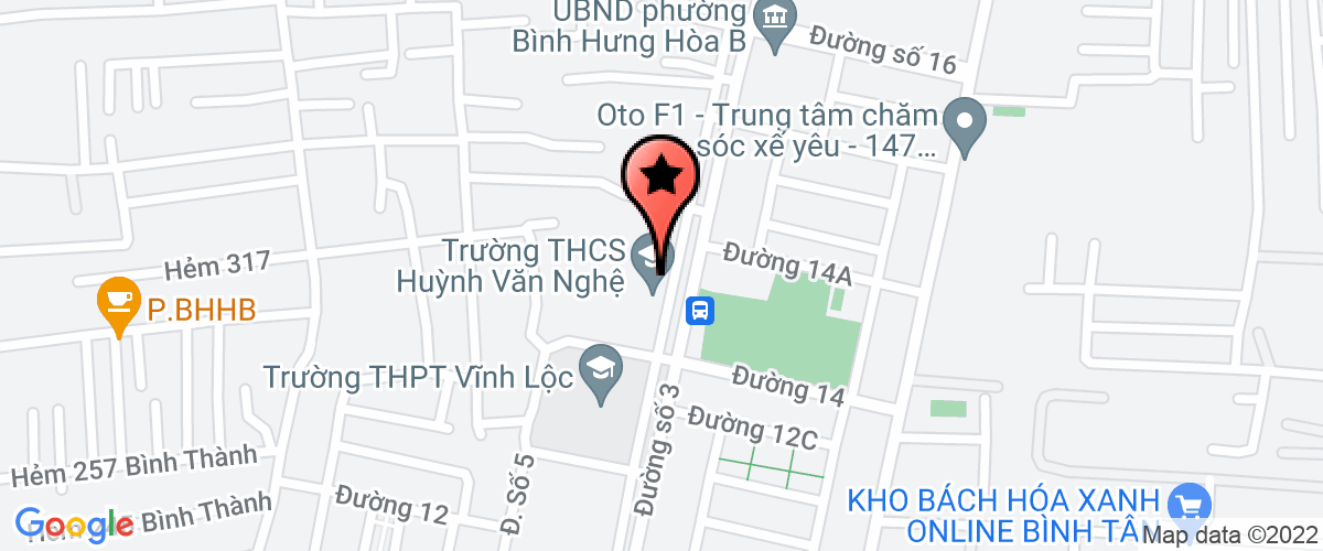 Bản đồ đến địa chỉ Trường THCS Huỳnh Văn Nghệ