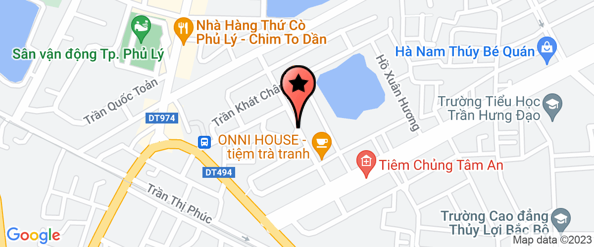 Map to Linh Gia Huy Company Limited