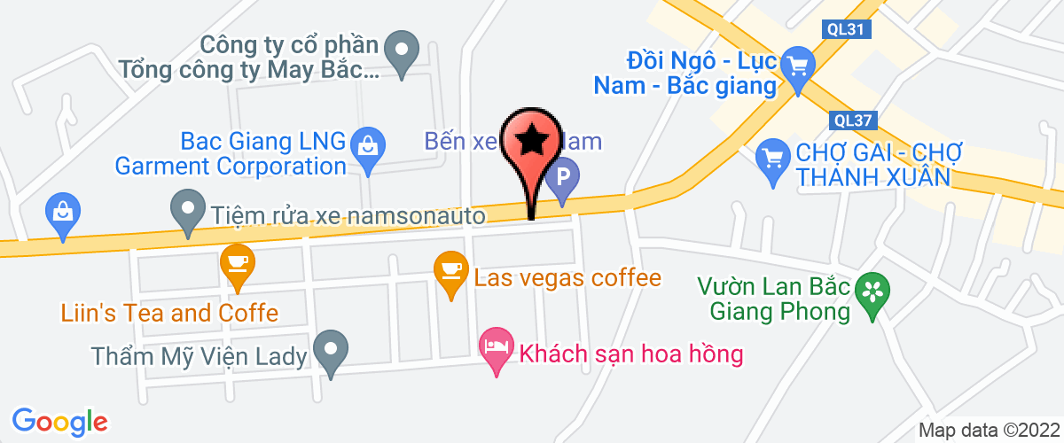 Map to Bt Lang Giang Company Limited