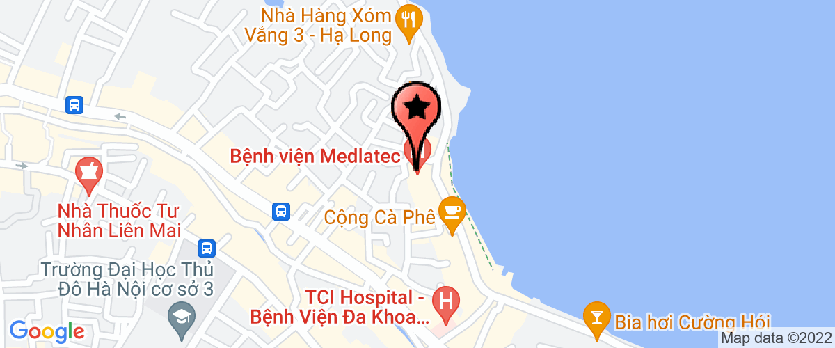 Bản đồ đến địa chỉ Công Ty TNHH Medlatec Tây Hồ