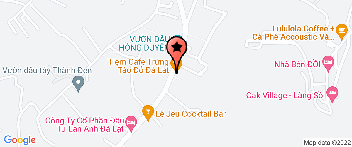 Bản đồ đến địa chỉ Công Ty TNHH Khánh Lâm Đà Lạt