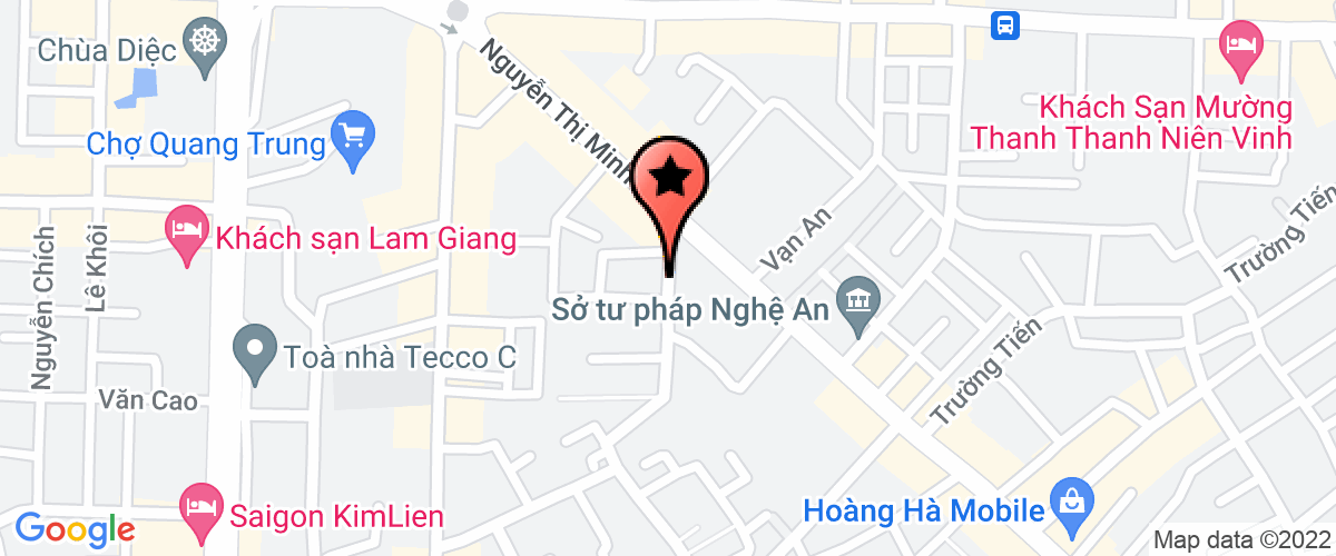 Bản đồ đến địa chỉ Công Ty TNHH Một Thành Viên Khoáng Sản Và Luyện Kim Thăng Long - Nghệ An