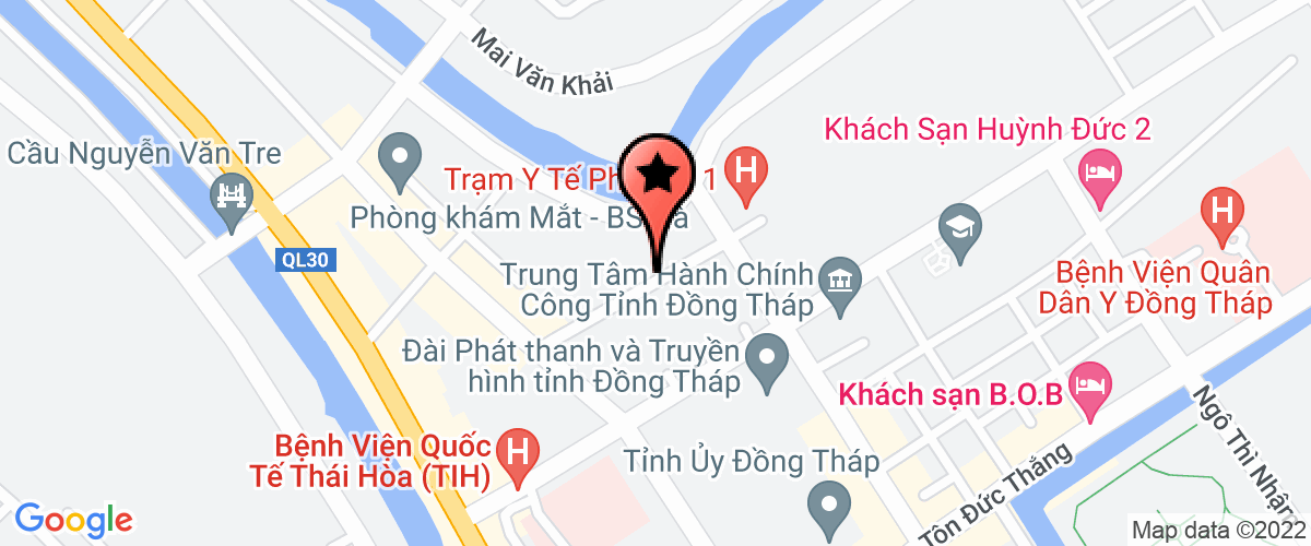 Bản đồ đến địa chỉ Công Ty TNHH Thuốc Thú Y - Thủy Sản Zupak
