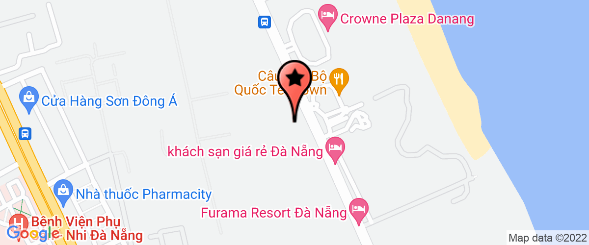 Bản đồ đến địa chỉ Văn phòng Điều hành Công ty TNHH Kỹ thuật RIGHTMARK tại TP Đà Nẵng