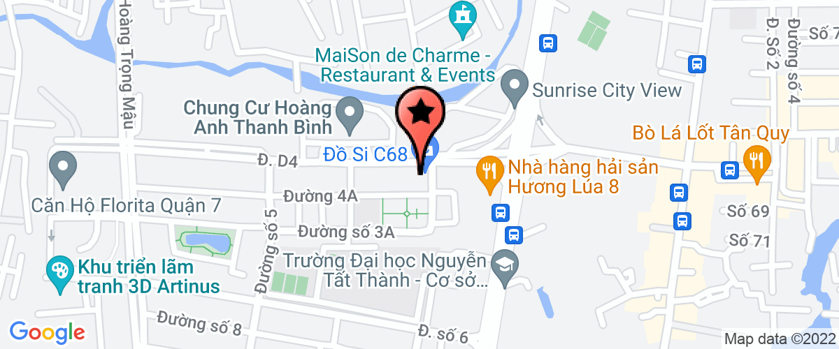 Bản đồ đến địa chỉ Công Ty TNHH Maayan