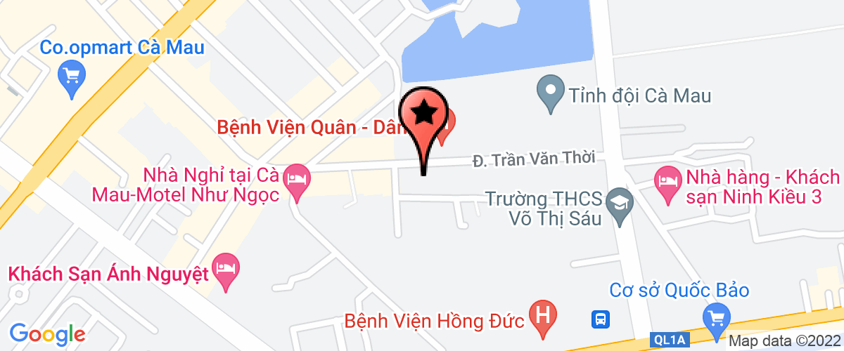 Bản đồ đến địa chỉ Công Ty TNHH Thương Mại Dịch Vụ Đại Phát Cà Mau