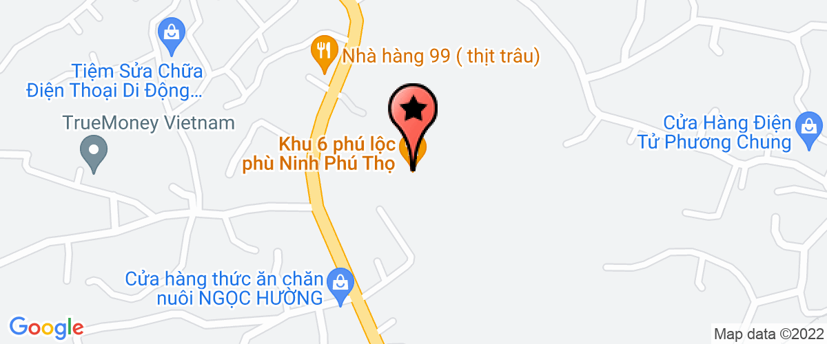 Bản đồ đến địa chỉ Hợp tác xã dịch vụ vệ sinh môi trường Thị Trấn Phong Châu
