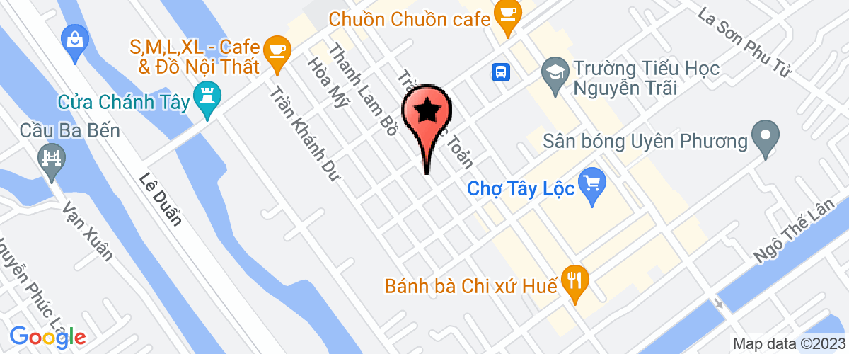 Map to An Thanh Huy Sx&TM Company Limited