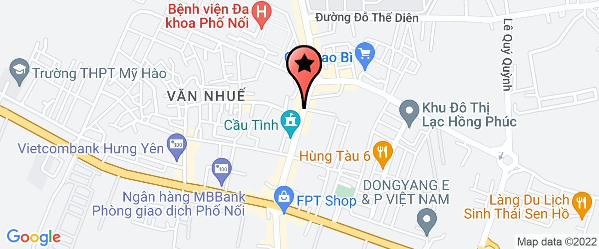 Map to Ttd Urban and Housing Development Investment Construction Company Limited