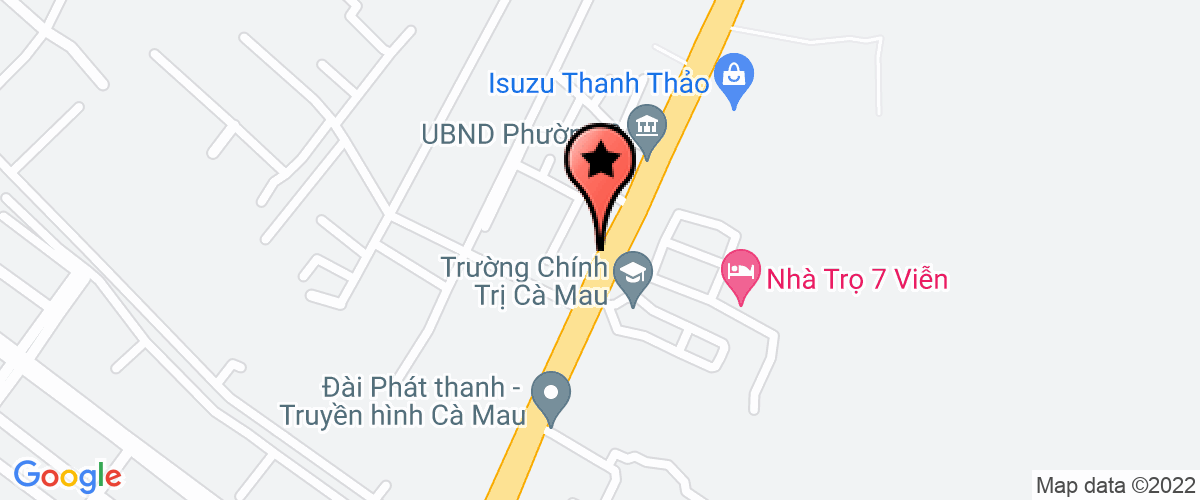 Bản đồ đến địa chỉ Công Ty TNHH Một Thành Viên Thái Hoàng