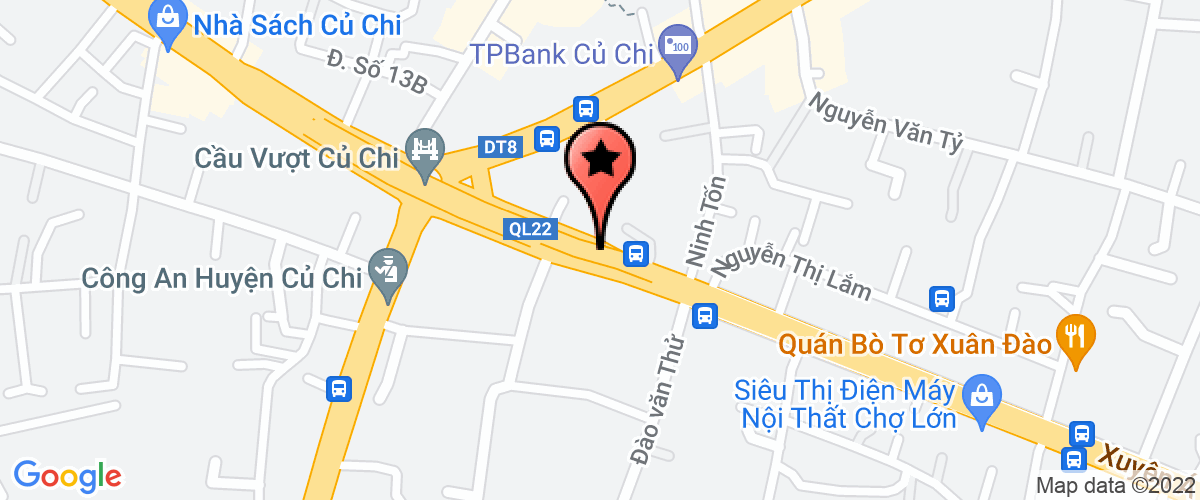 Bản đồ đến địa chỉ Công Ty TNHH Thực Phẩm Tâm Minh Phát