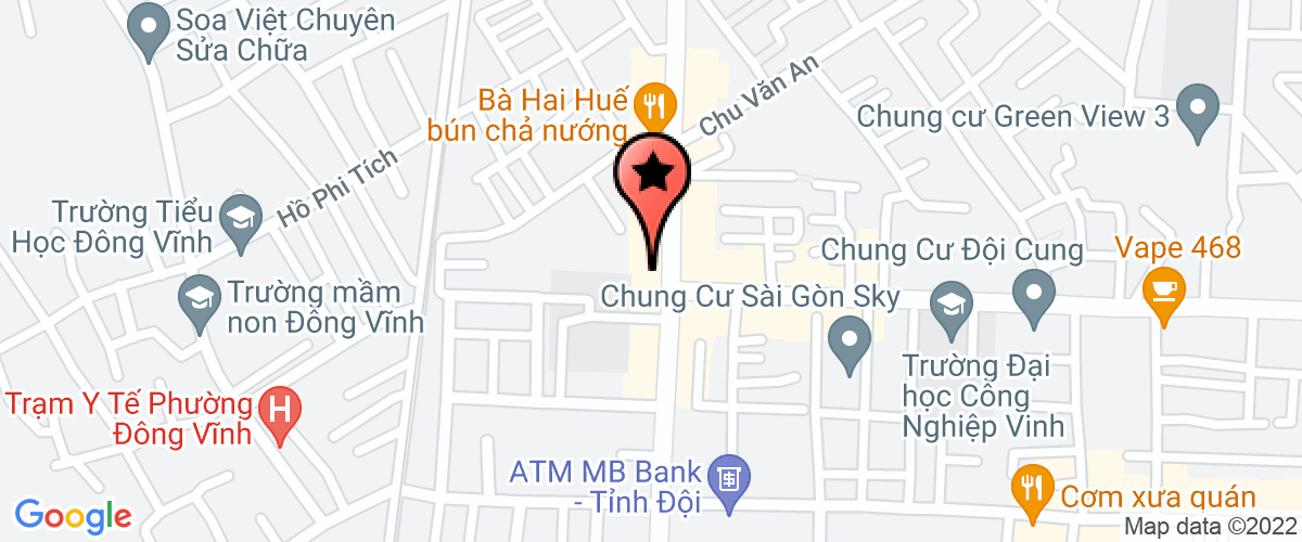 Map to Hoajin Vina Company Limited