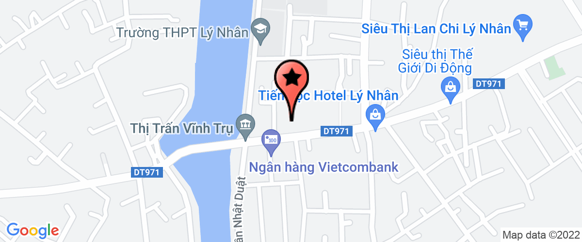 Map to Duy Manh Transport and Construction Company Limited