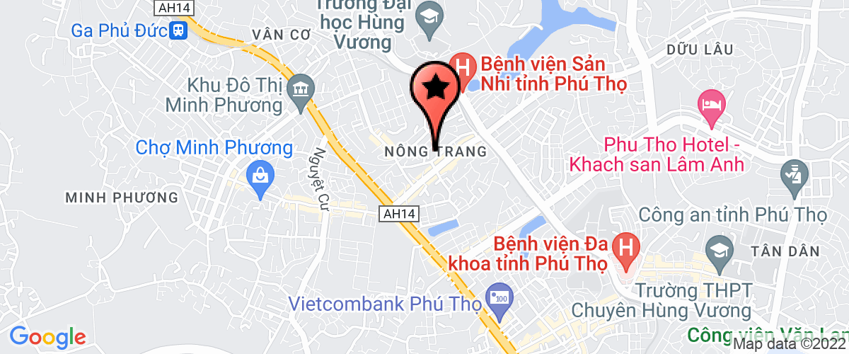 Bản đồ đến địa chỉ Trung tâm chăm sóc sức khỏe sinh sản tỉnh Phú Thọ