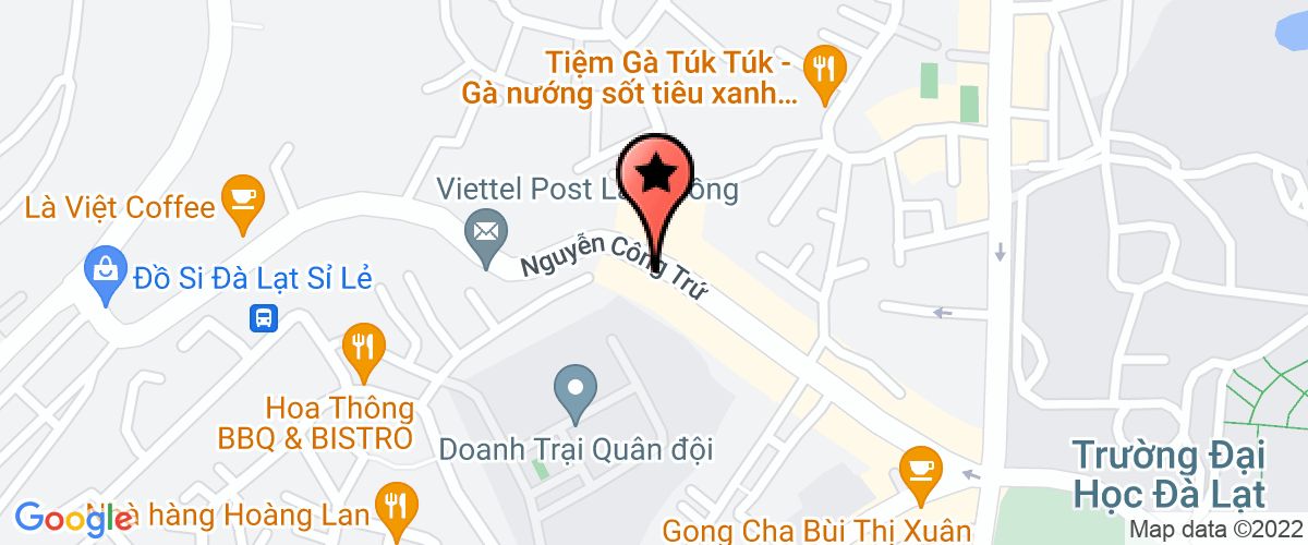 Bản đồ đến địa chỉ Công Ty TNHH An Phát Đà Lạt