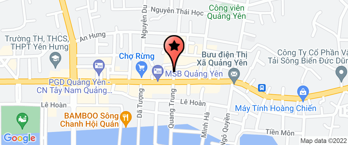 Bản đồ đến địa chỉ Công Ty TNHH Thương Mại Y Dược Quang Vinh Qn