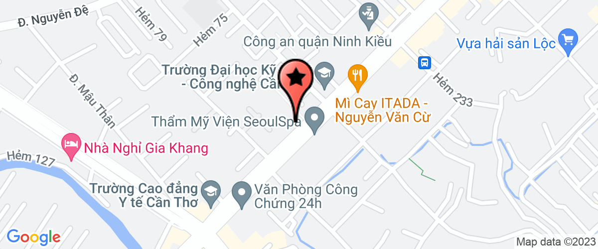 Map to Vn Farm Food Can Tho Joint Stock Company