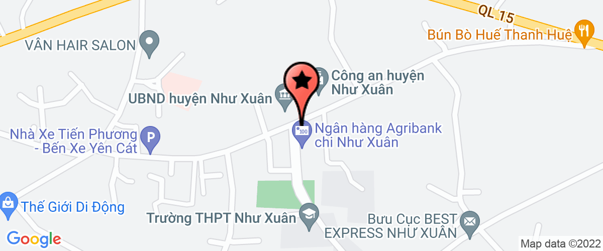 Bản đồ đến địa chỉ Viện kiểm sát nhân dân huyện Như Xuân