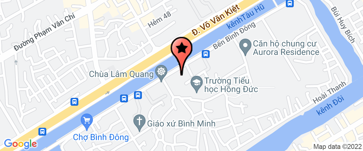 Map to Tam Thanh Trading Company Limited