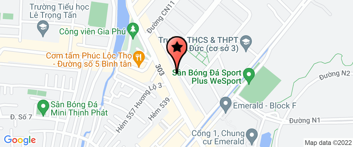 Bản đồ đến địa chỉ Công Ty TNHH Quảng Cáo Sự Kiện Minh Ngọc