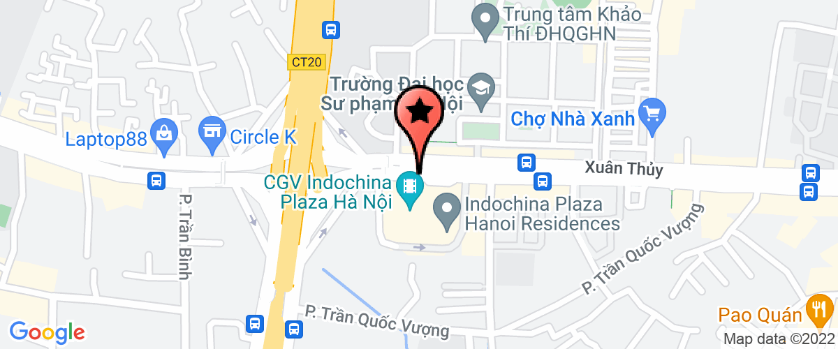 Map to Dat Viet Architecture and Interior Company Limited