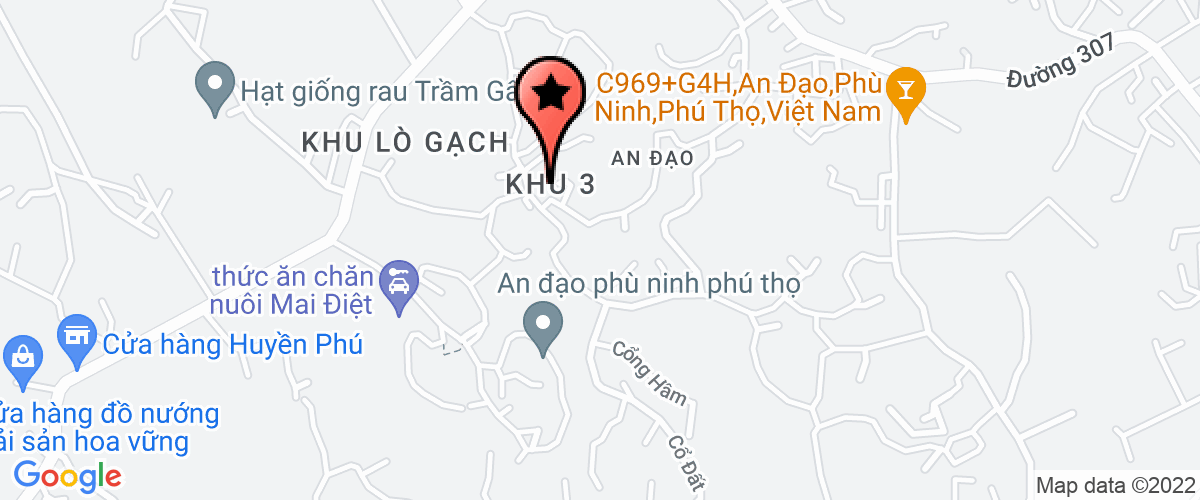 Bản đồ đến địa chỉ Công Ty TNHH May Bao Bì Khánh Huy